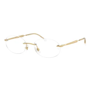 Ray‑Ban RB3767V Gold Rimless Frame