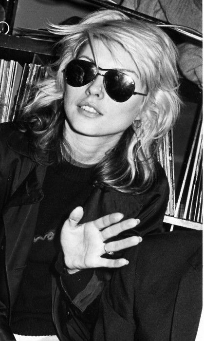 Debbie Harry's Mirrored Sunglasses 