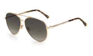 Jimmy Choo DEVAN S GOLD HAVANA