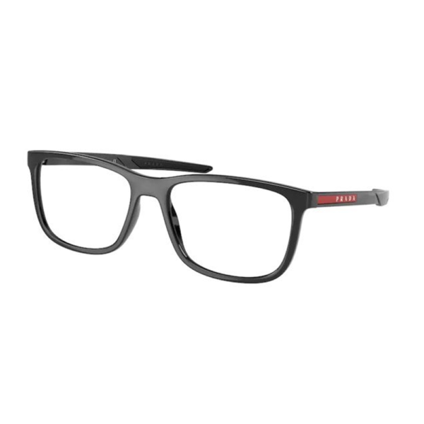 Prada Linea Rossa OPS07OV Glasses in a Black frame