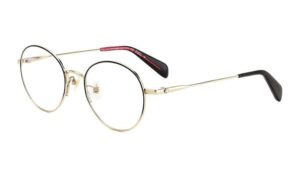 Kate Spade Kennedi/F Glasses in a black and gold frame