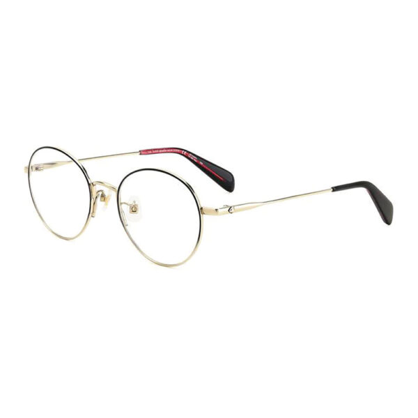 Kate Spade Kennedi/F Glasses in a black and gold frame