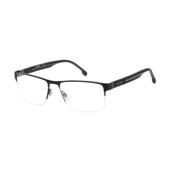 Carrera 8893 Glasses in a black and grey frame available at Factory Glasses Direct