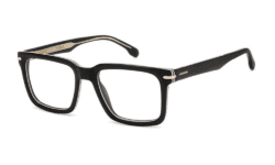 Carrera 321 Glasses in a black frame with red stripe