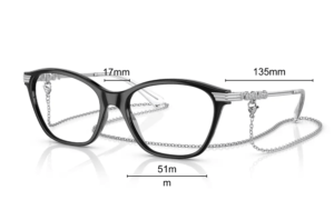 size guide for Vogue Eyewear OVO5461 Sunglasses