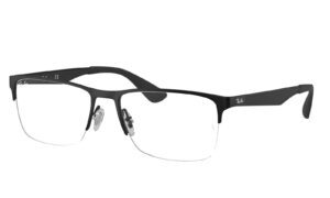 RX6335 2503 matte black eyeglasses