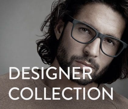 Woman wearing glasses - factory glasses designer collection