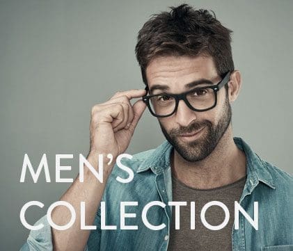 Man wearing glasses - factory glasses mens collection